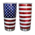 BOFILL American Flag Tumbler 20oz,4th Of July Memorial Day Veteran Day Gifts Stainless Steel Insulated Tumblers Mug
