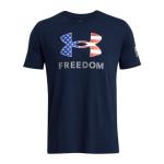 Under Armour Men's Freedom Graphic Short Sleeve T-Shirt, (408) Academy/Steel/Logo, XX-Large