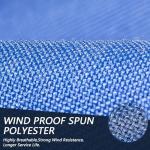 American Flag Heavy Duty 3X5-Premium American Flags for Outside 3X5,Water Resistant,Canvas Embroidered Stars,Brass Grommerts-US Flags For High Wind Outdoor