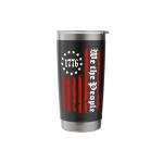 We The People American Flag 1776 Patriotic Travel Coffee Stainless Steel Insulated Tumbler