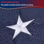 American Flag 2.5x4 FT For Outside Most Durable, Heavy Duty, Luxury Embroidered Star with Brightly Colored Brass Grommets Premium US Flag (Pole Not Included)