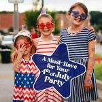 4th of July Temporary Tattoos for Kids – 50pcs Patriotic USA Tattoo Stickers for Independence Day, Pre-Cut, Hypoallergenic, Skin-Safe, Easy to Apply | Flags, Stars, Fireworks | Party Favors & Gifts