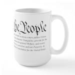 CafePress U.S. Constitution Mugs 15 oz (444 ml) Ceramic Coffee Mug