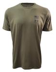 Under Armour Men's Freedom Flag Variation Short Sleeve T Shirt, (390) Marine OD Green / / Black, X-Large