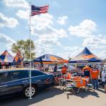 Yeshom 20ft Telescopic Flag Pole Kit with 3'x5' US American Flag & Ball Top Sleeve Set Aluminum Telescoping Flagpole Fly 2 Flags for Outdoor Tailgate Camper RV Tire Mount Inground Outside House