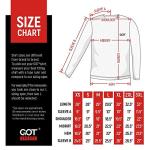 GOT Sports UPF 50+ Fishing T Shirts for Men Women Long Sleeve - UV Sun Protection, Lightweight (American Flag X-Large)