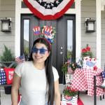 BBPOOL 8pcs 4th of July Headband Star Sunglasses Red White Blue Memorial Day Patriotic Accessories for Independence Day Party Supplies