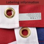 American Flags for Outside 4x6 FT, 4x6 American Flag Outdoor Heavy Duty with High Wind, US Flag with Embroidered Stars, Brass Grommets, Thicken USA Flag