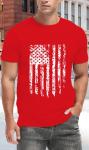 NEWKA Mens American Flag Shirt USA Tshirts Patriotic 4th of July T-Shirt Memorial Day Tee Tops