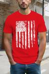 NEWKA Mens American Flag Shirt USA Tshirts Patriotic 4th of July T-Shirt Memorial Day Tee Tops