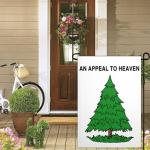 An Appeal to Heaven Garden Flag 12x18 Inch Double Sided We The People American War Revolution Liberty Pine Tree Garden Flags for Outside House Indoor Outdoor Patriotic Yard Sign Decoration