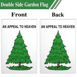 An Appeal to Heaven Garden Flag 12x18 Inch Double Sided We The People American War Revolution Liberty Pine Tree Garden Flags for Outside House Indoor Outdoor Patriotic Yard Sign Decoration
