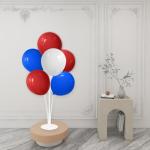 ZJDHPTY Red White and Blue Balloon Stand Centerpiece Table Decorations for 4th of July Father's Day Graduation Birthday Party Decorations(Red white blue set4)