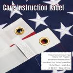 3x5 American Flags for Outside - US Flag 3x5 Heavy Duty Outdoor - Super Tough USA Flag with Tearproof & Fade Resistant Spun Polyester, Embroidered Stars, Sewn Stripes, Brass Grommets