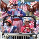 4 PCS American Flag Balloons Eagles Balloon, Large 3D Eagle Balloon Patriotic Balloons for 4th of July Party Decorations Red White Blue Decorations