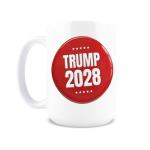 Hogg Patriotic Coffee Mug - 2028 Campaign, 15 oz Ceramic Funny Coffee Mugs for Men, Political Gag Gifts for Republicans, Conservative Dad Gifts
