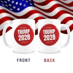Hogg Patriotic Coffee Mug - 2028 Campaign, 15 oz Ceramic Funny Coffee Mugs for Men, Political Gag Gifts for Republicans, Conservative Dad Gifts