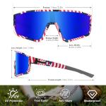 MVPTGRS 3 PackYouth Baseball Sunglasses for Boys Girls Age 8-14 TR90 Frame Kids Sport Sunglasses for Softball Cycling Baseball Golf