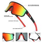 MVPTGRS 3 PackYouth Baseball Sunglasses for Boys Girls Age 8-14 TR90 Frame Kids Sport Sunglasses for Softball Cycling Baseball Golf