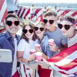 AGGKKY Heart Sunglasses for Women Men Fashion Lovely Shaped Sunglasses Vintage Cute Sun Glasses for Women