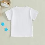 Stayin' Fly on The Fourth of July Kids Toddler Boys Girls T-Shirt Short Sleeve Patriotic Independence Day Top(3-4T,White Stayin' Fly)