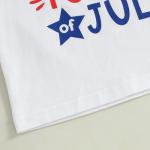 Stayin' Fly on The Fourth of July Kids Toddler Boys Girls T-Shirt Short Sleeve Patriotic Independence Day Top(3-4T,White Stayin' Fly)
