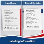 American flag, American Flags for Outside,3x5 American Flag Outdoor Heavy Duty Tear Resistant,Outdoor American Flag, Water-Resistant Sturdy American Flag 3x5 Ft Outdoor Heavy Duty,all Weather US Flag