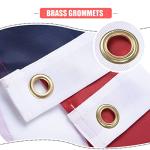 VICDRIA American Flags for Outside 3x5, US Flag Outdoor, Embroidered Stars, Brass Grommets