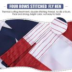 VICDRIA American Flags for Outside 3x5, US Flag Outdoor, Embroidered Stars, Brass Grommets