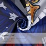 Probsin 250 Anniversary Flag 3x5 Ft America Eagle 250 Years of Freedom 1776-2026 Patriotic Yard Signs Party Supplies Hanging Decor for Room House Welcome Photo Backdrop with Brass Grommets