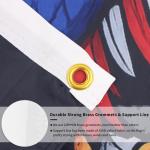 Probsin 250 Anniversary Flag 3x5 Ft America Eagle 250 Years of Freedom 1776-2026 Patriotic Yard Signs Party Supplies Hanging Decor for Room House Welcome Photo Backdrop with Brass Grommets