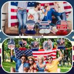 Weekgrat 12 Pcs Happy Veterans Day Table Decorations Veterans Day Honeycomb Centerpieces for Tables Patriotic Army Deployment Party Supplies 3D Double Sided Military Honeycomb Table Topper