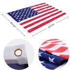 WeValor 20FT Sectional Flag Pole Kit, 14 Gauge Extra Thick Heavy Duty Aluminum Outdoor In ground Flagpole for Residential or Commercial, Silver