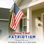 American Flags for Outside 3x5, US Flag Outdoor Heavy Duty, Embroidered Stars/Sewn Stripes/UV Protection/Brass Grommets, USA Flags for High Wind