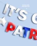 xo, Fetti It's Giving Patriotic Banner | 5 Ft. | 4th of July Garland, USA Decorations, America Party Backdrop, Cowboy Photo Booth Supplies