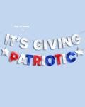 xo, Fetti It's Giving Patriotic Banner | 5 Ft. | 4th of July Garland, USA Decorations, America Party Backdrop, Cowboy Photo Booth Supplies