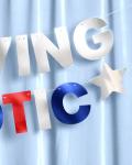 xo, Fetti It's Giving Patriotic Banner | 5 Ft. | 4th of July Garland, USA Decorations, America Party Backdrop, Cowboy Photo Booth Supplies