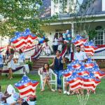 12 Pcs 4th of July Balloons American Flag Star Balloons Red White and Blue Foil Balloon Patriotic Balloon for Independence Day Party Decorations