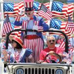 6 Pcs American Flag Balloons,Red White Blue Balloon Patriotic Balloons for 4th of July Party Decorations Patriotic Party Supplies