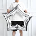 147Pcs Red White and Blue Independence Day Balloon Garland Arch Kit,with Explosion Star,Flag Foil Balloons for 4th of July Patriotic Memorial Veterans Baseball Nautical Birthday Party Decorations