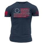 Grunt Style Declaration Men's T-Shirt - (Midnight Navy, 2X-Large)