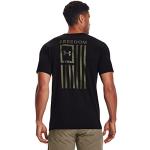 Under Armour Men's New Freedom Flag T-Shirt, Black (004)/Marine Od Green, XX-Large