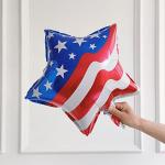 11 Pcs 4th of July Balloons American Flag Star Balloons USA Eagle Balloon Red White and Blue Foil Balloon for Veterans Day Patriotic USA Party Fourth of July Decorations