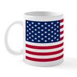 CafePress American Flag Mug Mugs 11 oz (325 ml) Ceramic Coffee Mug