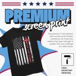 Faith Over Fear Shirt Christian Jesus Religious Shirts for Men Patriotic American Flag Cross Graphic Tees God T-Shirt (US, Alpha, XX-Large, Regular, Regular)