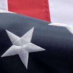 VICDRIA American Flag 3x5 Ft, Outdoor Premium US Flags, Heavy Duty Durable, 420D Polyester, Embroidered Stars, Brass Grommets