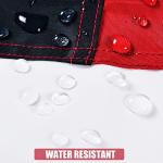 VICDRIA American Flag 3x5 Ft, Outdoor Premium US Flags, Heavy Duty Durable, 420D Polyester, Embroidered Stars, Brass Grommets