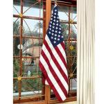 Homissor 100% Cotton Flag American Flags 3x5 Ft New Cotton USA Flag Heavy Duty Outdoor Fade Resistant Embroidered Stars