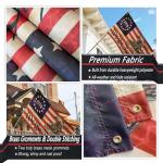 Dont Tread On Me Flag 3x5 Ft Outdoor 1776 We The People Flag Polyester Double Sided Printing Retro American Flags for Outside House Yard Indoor Memorial Day Patriotic Banner Decor