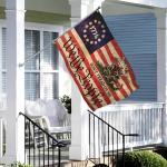 Dont Tread On Me Flag 3x5 Ft Outdoor 1776 We The People Flag Polyester Double Sided Printing Retro American Flags for Outside House Yard Indoor Memorial Day Patriotic Banner Decor